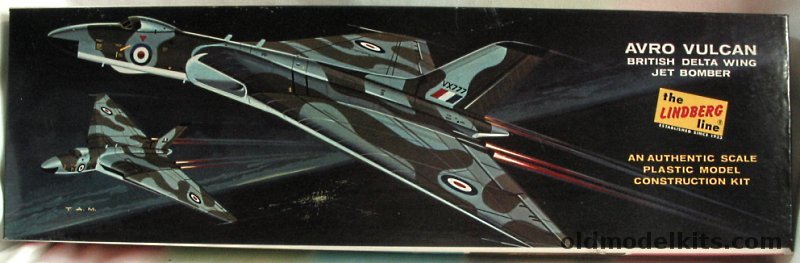 Lindberg 1/96 Avro Vulcan Jet Bomber, 579-200 plastic model kit